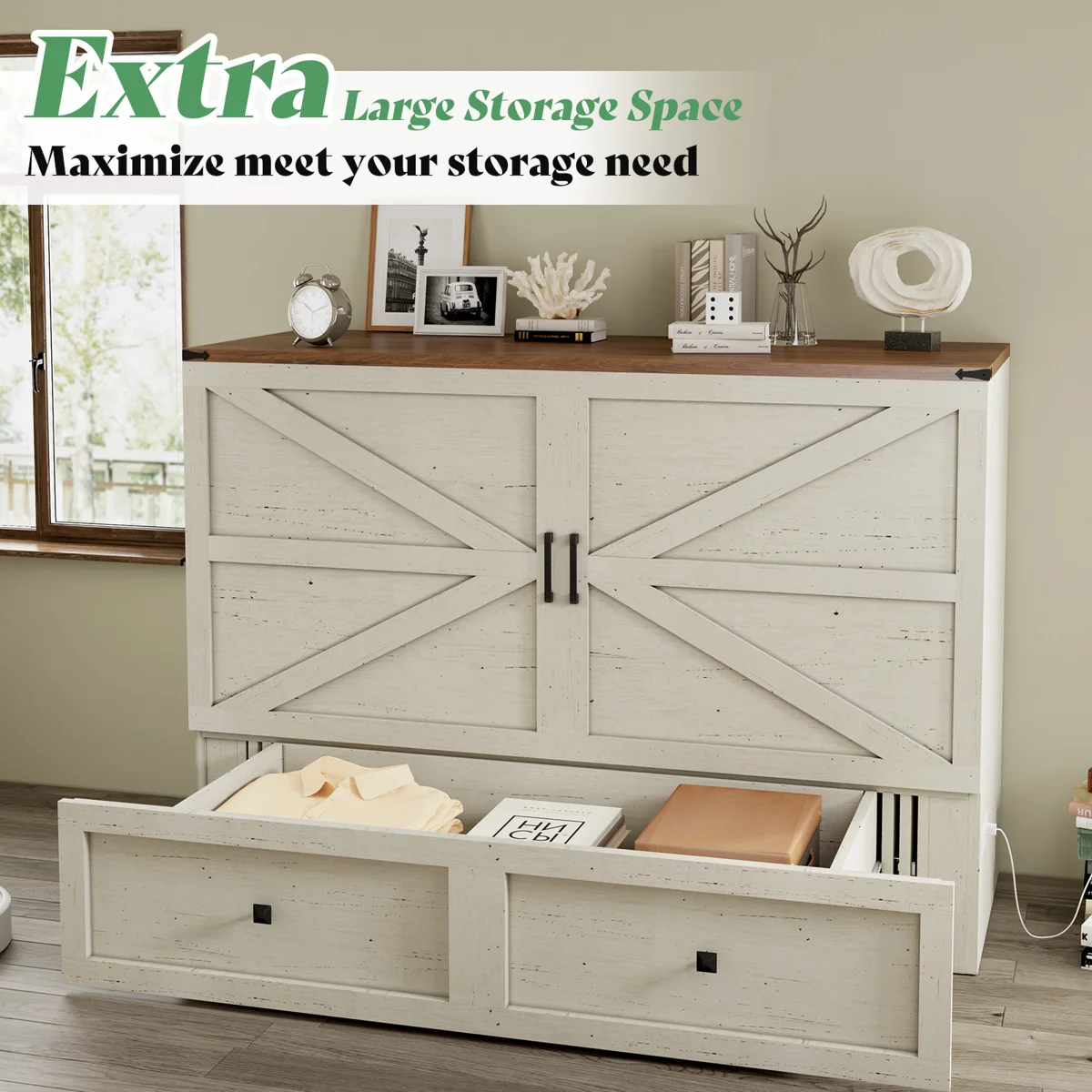 wilkinson+farmhouse+queen+murphy+bed+with+large+storage+drawer+&+charging+station,+white 922616757 922616756 (6)